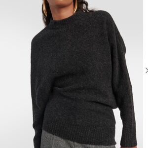 new PROENZA Schouler Charcoal Slouchy wool-blend Sweater Sz XS